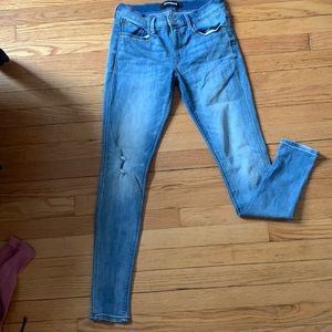 Express jeans medium wash